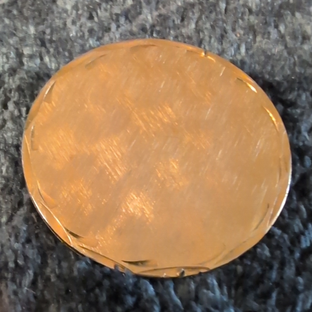 Vtg Wells 14k GF Round Pin